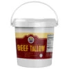 Cornhusker Kitchen Premium Rendered Beef Tallow Tub - 1.5 Lb.