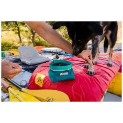 Ruffwear Quencher Cinch Top Packable Dog Bowl 5 Ruffwear Quencher Cinch Top Packable Dog Bowl -CampMate Shop Quencher Cinch Top Packable Dog Bowl 3