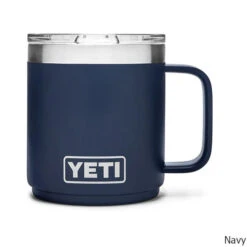 YETI Rambler 10 Oz. Stainless Steel Vacuum Insulated Stackable Mug W/ MagSlider Lid -CampMate Shop Rambler 10oz SS Vac Ins Stackable Mug w MagSlider Navy