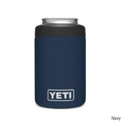 YETI Rambler Colster 12 Oz. Stainless Steel Can Insulator 16 YETI Rambler Colster 12 Oz. Stainless Steel Can Insulator -CampMate Shop Rambler 12oz SS Can Ins Colster Navy