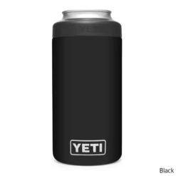 YETI Rambler Colster 16 Oz. Stainless Steel Tall Can Insulator 9 YETI Rambler Colster 16 Oz. Stainless Steel Tall Can Insulator -CampMate Shop Rambler 16oz SS Tall Can Ins Colster Black
