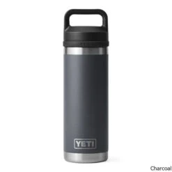 YETI Rambler 18 Oz. Stainless Steel Vacuum Insulated Bottle W/ Chug Cap 16 YETI Rambler 18 Oz. Stainless Steel Vacuum Insulated Bottle W/ Chug Cap -CampMate Shop Rambler 18oz SS Vac Ins Bottle Chug Cap Charcoal