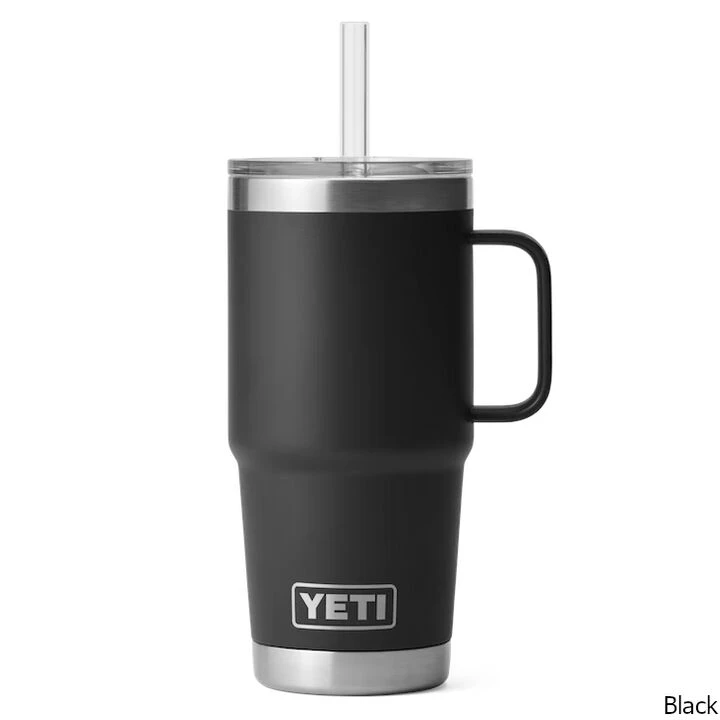 YETI Rambler 25 Oz. Stainless Steel Vacuum Insulated Mug W/ Straw Lid 9 YETI Rambler 25 Oz. Stainless Steel Vacuum Insulated Mug W/ Straw Lid - Image 9