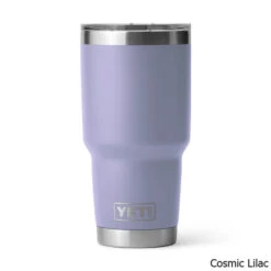 YETI Rambler 30 Oz. Stainless Steel Vacuum Insulated Tumbler W/ MagSlider Lid -CampMate Shop Rambler 30oz SS Vac Ins Tumbler MagSlider Lid Cosmic Lilac