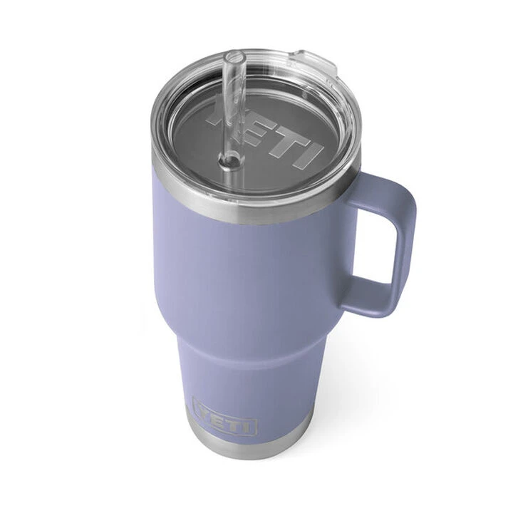 YETI Rambler 35 Oz. Stainless Steel Vacuum Insulated Mug W/ Straw Lid 2 YETI Rambler 35 Oz. Stainless Steel Vacuum Insulated Mug W/ Straw Lid - Image 2