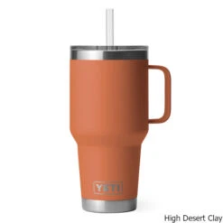 YETI Rambler 35 Oz. Stainless Steel Vacuum Insulated Mug W/ Straw Lid 17 YETI Rambler 35 Oz. Stainless Steel Vacuum Insulated Mug W/ Straw Lid -CampMate Shop Rambler 35oz SS Vac Ins Mug Straw Lid High Desert