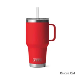 YETI Rambler 35 Oz. Stainless Steel Vacuum Insulated Mug W/ Straw Lid 13 YETI Rambler 35 Oz. Stainless Steel Vacuum Insulated Mug W/ Straw Lid -CampMate Shop Rambler 35oz SS Vac Ins Mug Straw Lid Rescue