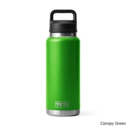 YETI Rambler 36 Oz. Stainless Steel Vacuum Insulated Bottle W/ Chug Cap 14 YETI Rambler 36 Oz. Stainless Steel Vacuum Insulated Bottle W/ Chug Cap -CampMate Shop Rambler 36oz SS Vac Ins Bottle Chug Cap Canopy Green