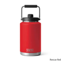 YETI Rambler One Gallon Jug 14 YETI Rambler One Gallon Jug -CampMate Shop Rambler One Gallon Jug Rescue Red