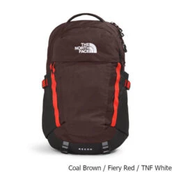 The North Face Recon 30 Liter Backpack 13 The North Face Recon 30 Liter Backpack -CampMate Shop Recon 30 Liter Backpack Coal Brown Red