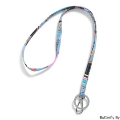 Vera Bradley Recycled Cotton Lanyard 7 Vera Bradley Recycled Cotton Lanyard -CampMate Shop Recycled Cotton Lanyard Butterfly