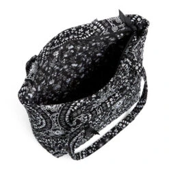 Vera Bradley Recycled Cotton Small Vera Tote Bag 5 Vera Bradley Recycled Cotton Small Vera Tote Bag -CampMate Shop Recycled Cotton Small Vera Tote Bag 3