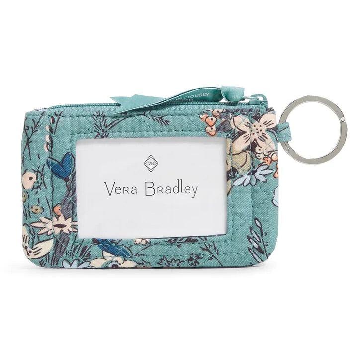 Vera Bradley Recycled Cotton Zip ID Case 2 Vera Bradley Recycled Cotton Zip ID Case - Image 2