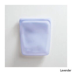 Stasher Reusable Silicone Half Gallon Bag -CampMate Shop Reusable Silicone Half Gallon Bag Lavender