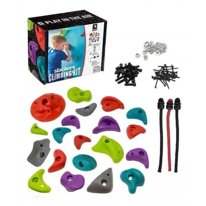 Slackers Rock Climbing Holds Kit 1 Slackers Rock Climbing Holds Kit
