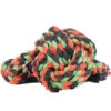 Mammoth Flossy Chews Monkey Fist Ball W/ Rope Ends Dog Toy
