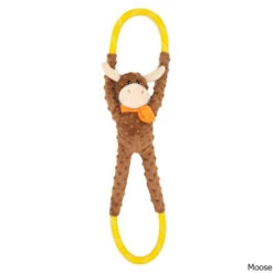 ZippyPaws Ropetugz Dog Toy -CampMate Shop Ropetugz Dog Toy Moose