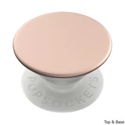 PopSockets Rose Gold Aluminum SwapTop PopGrip 9 PopSockets Rose Gold Aluminum SwapTop PopGrip -CampMate Shop Rose Gold Aluminum Mobile Device Swappable PopGrip Top Base