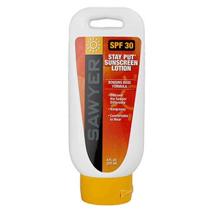 Sawyer Stay-Put SPF 30 Sunscreen Lotion - 8 Oz. 1 Sawyer Stay-Put SPF 30 Sunscreen Lotion - 8 Oz.