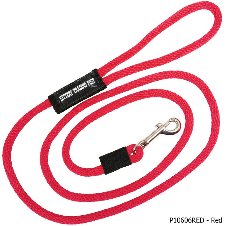 Soft Lines 3/8" Round Dog Snap Leash 6 Soft Lines 3/8" Round Dog Snap Leash - Image 6