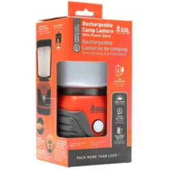 SOL 1000 Lumen Rechargeable Camp Lantern W/ Power Bank -CampMate Shop SOL 0140 1308 3