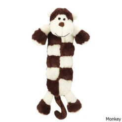 Grriggles Safari Squeaktaculars Dog Toy -CampMate Shop Safari Squeaktaculars Dog Toy Monkey