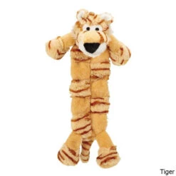 Grriggles Safari Squeaktaculars Dog Toy -CampMate Shop Safari Squeaktaculars Dog Toy Tiger