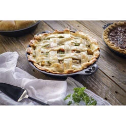 Camp Chef Seasoned Cast Iron Pie Pan -CampMate Shop Seasoned Cast Iron Pie Pan 3