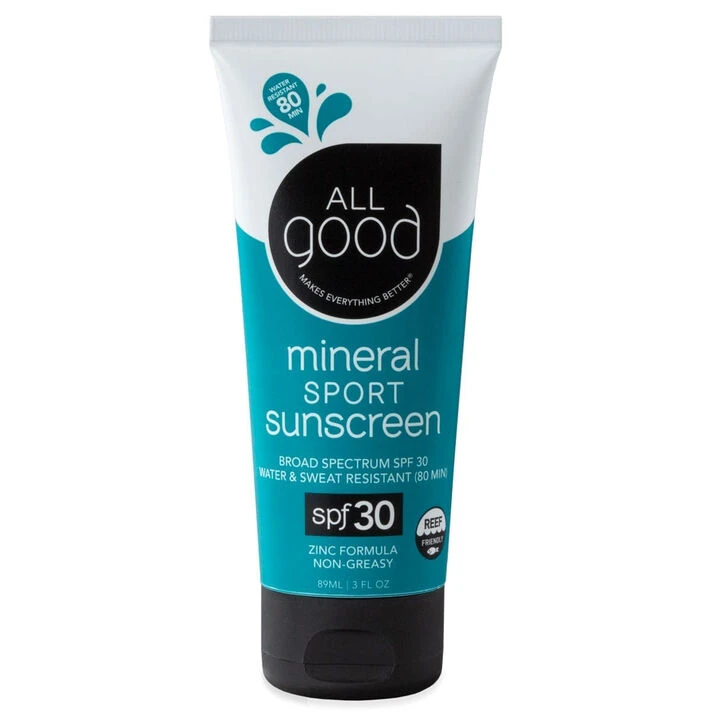 All Good Sport Mineral SPF 30 Sunscreen Lotion - 3 Oz. 1 All Good Sport Mineral SPF 30 Sunscreen Lotion - 3 Oz.