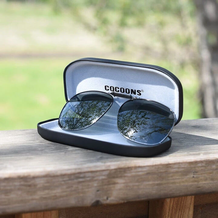 Cocoons Square 3 Polarized Clip-On Sunglasses 1 Cocoons Square 3 Polarized Clip-On Sunglasses