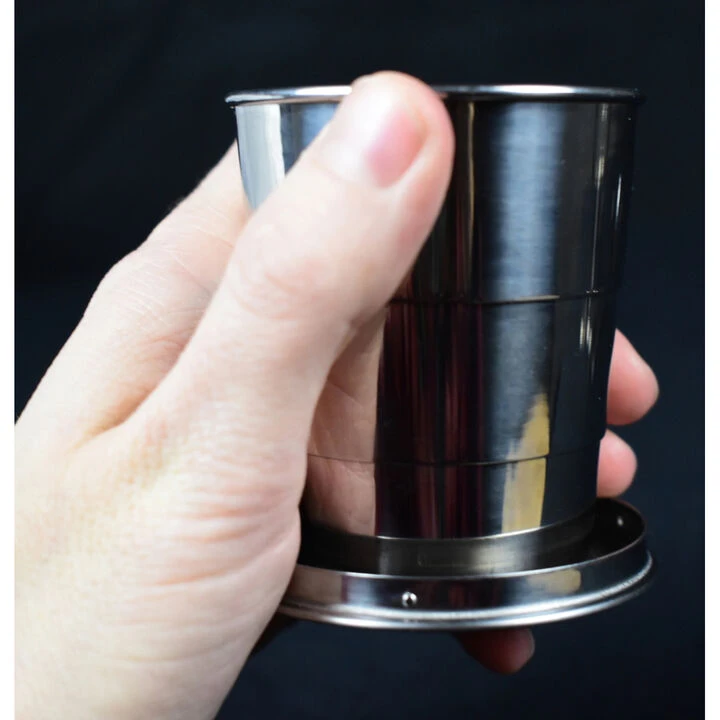 AceCamp Stainless Steel Collapsible Cup 3 AceCamp Stainless Steel Collapsible Cup - Image 3