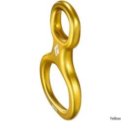 Black Diamond Super 8 Belay / Rappel Device -CampMate Shop Super 8 Belay Rappel Device Yellow
