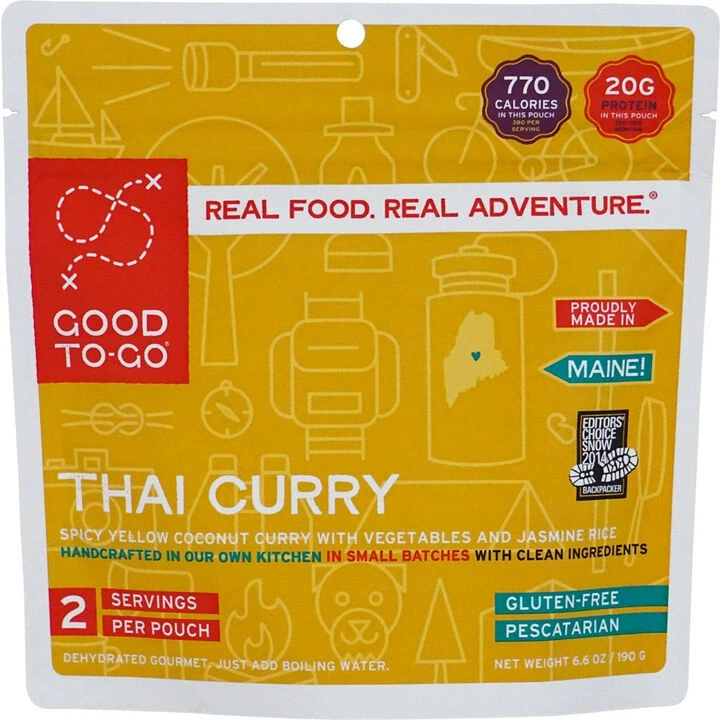 Good To-Go Thai Curry - 2 Servings 1 Good To-Go Thai Curry - 2 Servings