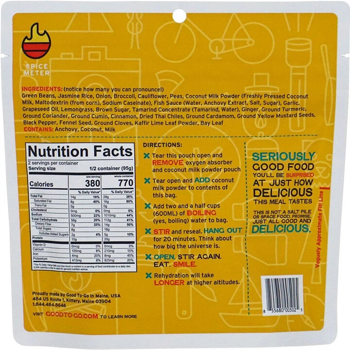 Good To-Go Thai Curry - 2 Servings 2 Good To-Go Thai Curry - 2 Servings - Image 2