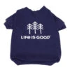 Life Is Good Trees Dog T-Shirt