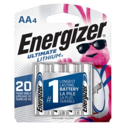 Energizer Ultimate Lithium AA Battery - 4 Or 8 Pk.
