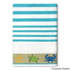 A To Z Towels Vanguard Beach Towel -CampMate Shop Vanguard Beach Towel Turq Oceanic