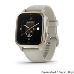 Garmin Venu Sq 2 Music Edition GPS Smartwatch -CampMate Shop Venu Sq 2 Music Edition GPS Smartwatch Cream Gold