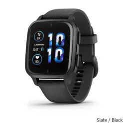 Garmin Venu Sq 2 Music Edition GPS Smartwatch -CampMate Shop Venu Sq 2 Music Edition GPS Smartwatch Slate Black