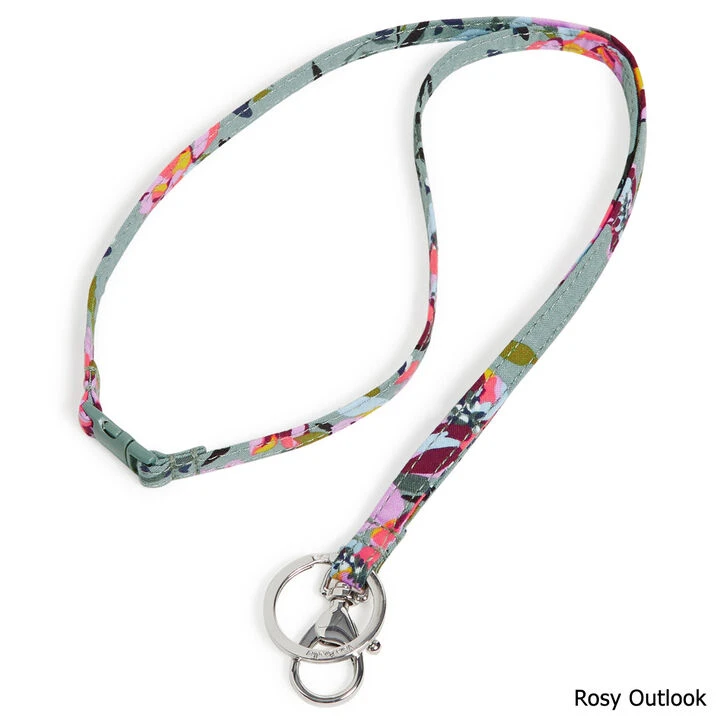 Vera Bradley Recycled Cotton Breakaway Lanyard 3 Vera Bradley Recycled Cotton Breakaway Lanyard - Image 3