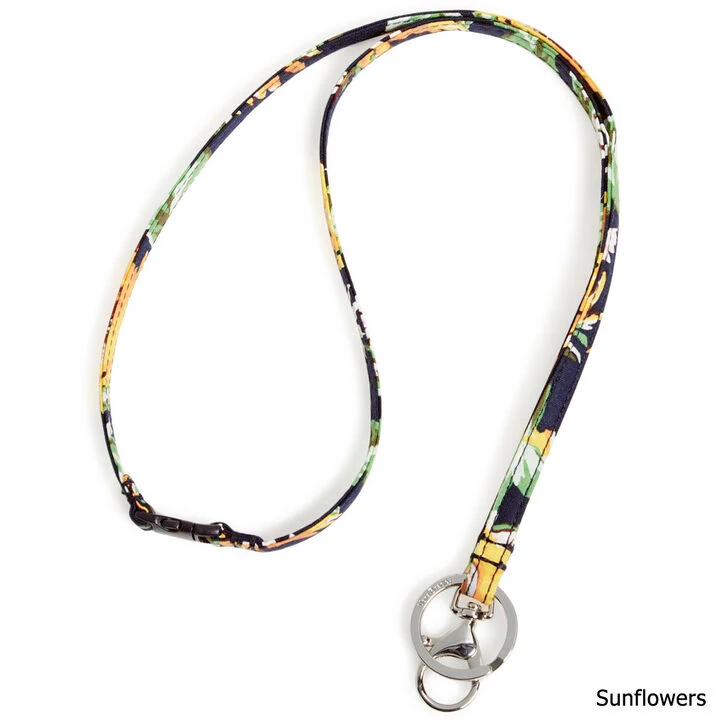 Vera Bradley Recycled Cotton Breakaway Lanyard 2 Vera Bradley Recycled Cotton Breakaway Lanyard - Image 2