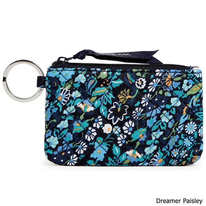 Vera Bradley Recycled Cotton Zip ID Case 4 Vera Bradley Recycled Cotton Zip ID Case - Image 4