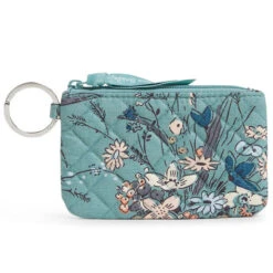 Vera Bradley Recycled Cotton Zip ID Case