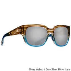 Costa Del Mar Women's WaterWoman Plastic Lens Polarized Sunglasses -CampMate Shop Womens Waterwoman Plastic Lens Polarized Sunglasses Wahoo