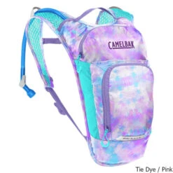 CamelBak Youth Mini M.U.L.E. 1.5 Liter Hydration Pack -CampMate Shop Youth Mini MULE 1pt5 Liter Hydration Pack Tie Pink