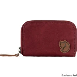 Fjällräven Zip Card Holder 6 Fjällräven Zip Card Holder -CampMate Shop Zip Card Holder Bordeaux Red