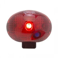 Planet Bike Blinky Safety Bicycle Light Set 10 Planet Bike Blinky Safety Bicycle Light Set -CampMate Shop blinky safety bike light set tail light front view