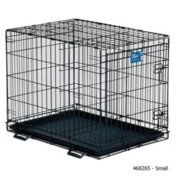 MidWest Homes For Pets Life Stages Crate W/ Divider Panel -CampMate Shop smallcratetxt